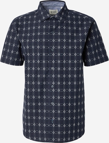 SCOTCH & SODA Regular Fit Paita värissä sininen: etupuoli