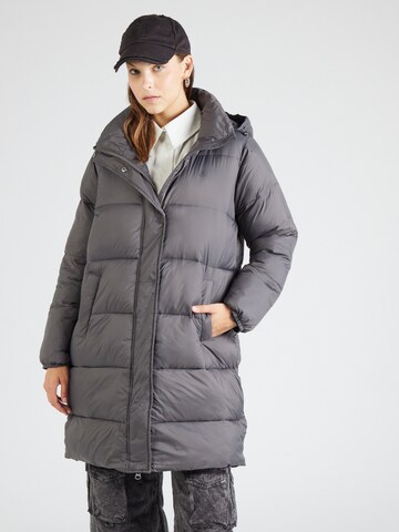 Herrlicher Winter Coat 'Jaci' in Grey: front