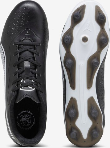 juoda PUMA Futbolo bateliai 'King Match'