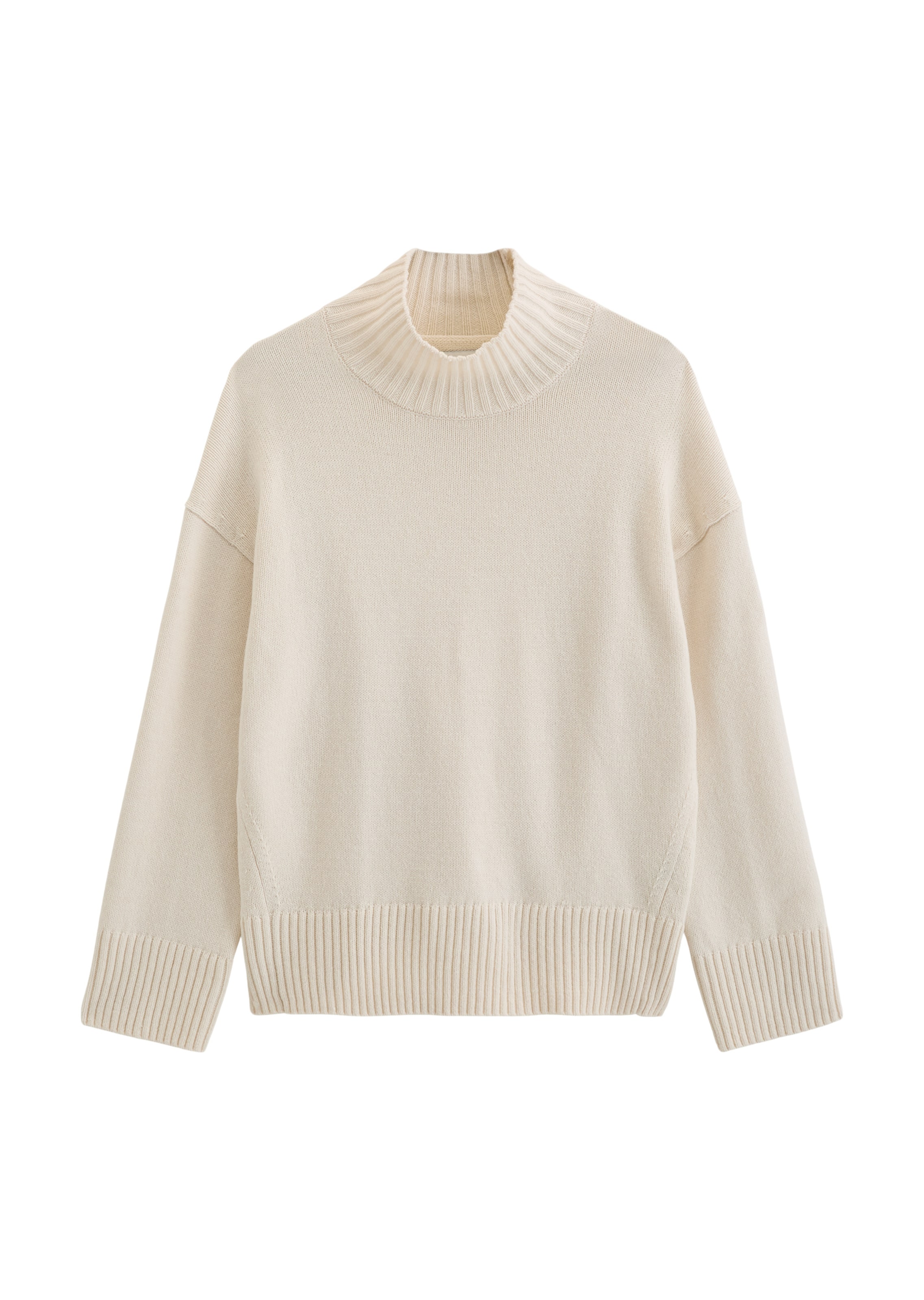 Marc O'Polo DENIM Pullover in Weiß: Vorderseite