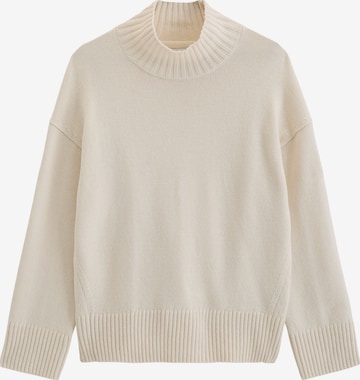 Marc O'Polo DENIM Pullover in Weiß: Vorderseite
