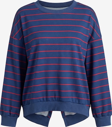 MYMO - Sweatshirt em azul: frente