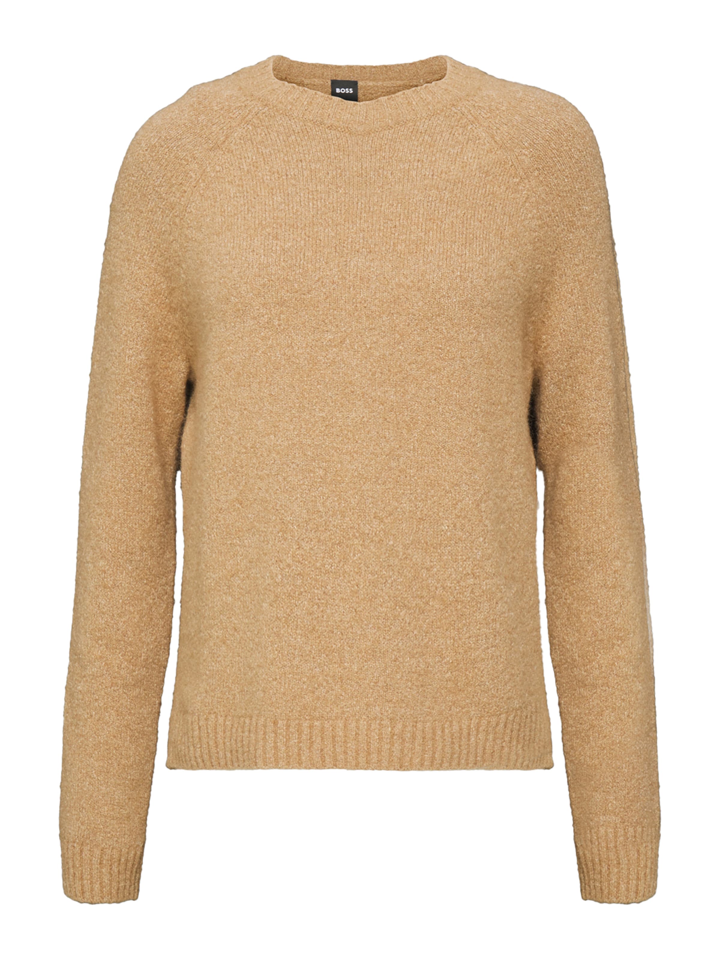 Pull-over 'Febisan' BOSS en beige : devant