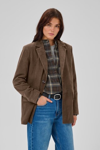 My Essential Wardrobe Blazers 'Tara' in Bruin: voorkant