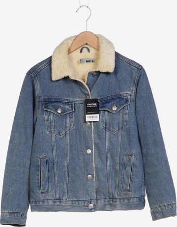 TOPSHOP Jacket & Coat in S in Blue: front