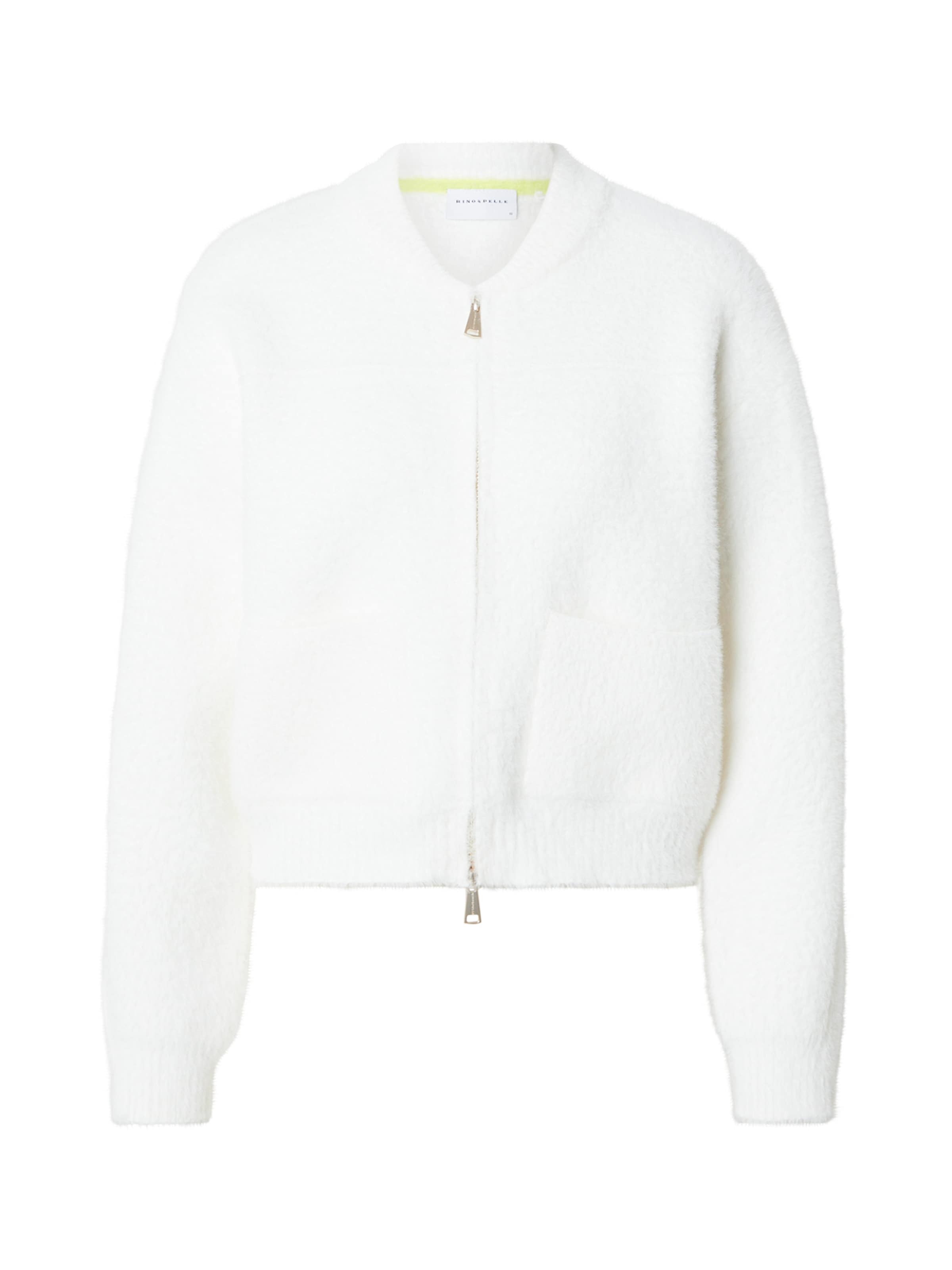 RINO & PELLE Kardigán 'Bento' - fehér: elől
