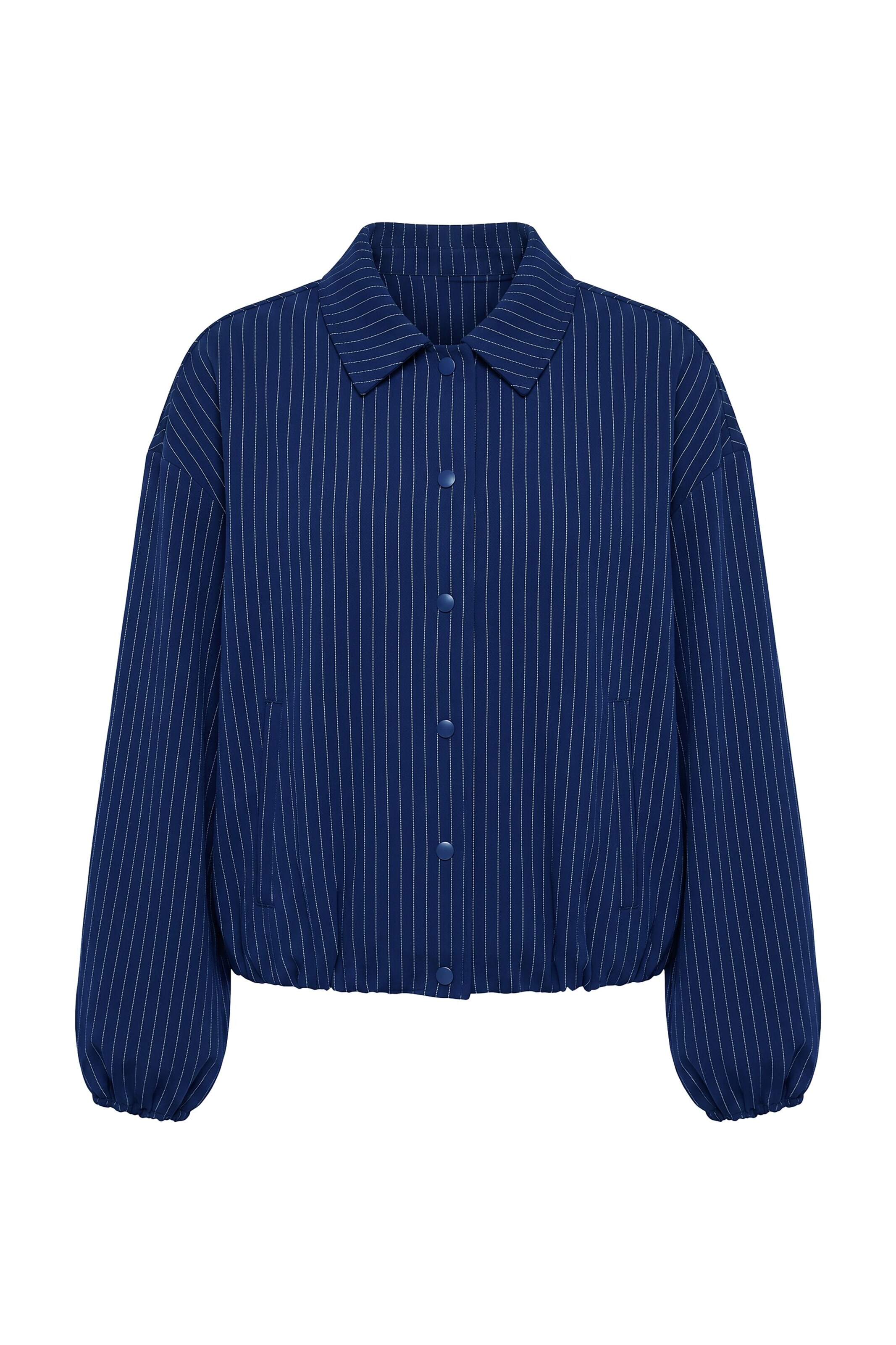 Studio Untold Between-season jacket in Blue: front