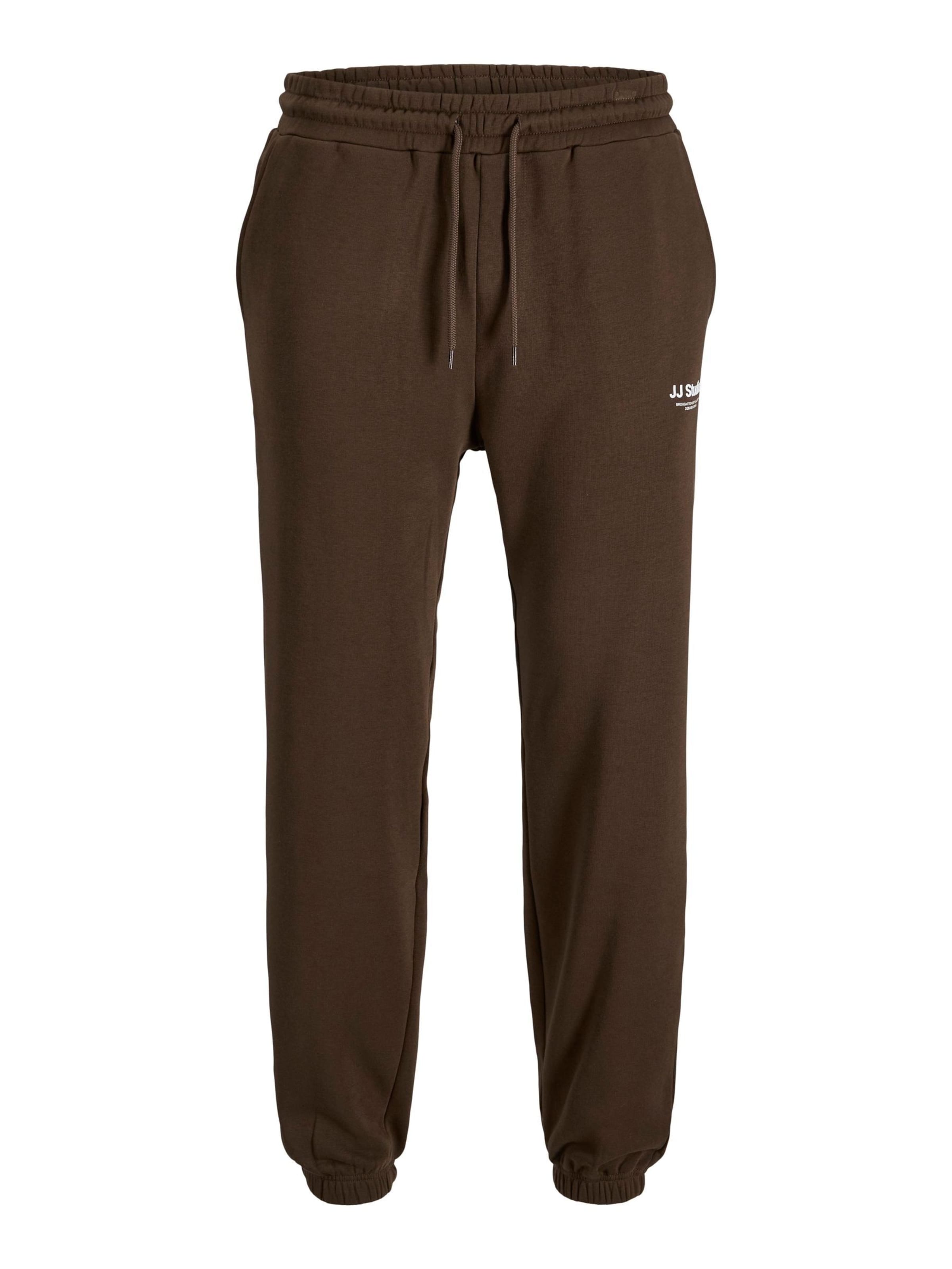 Pantalon 'JPSTKANE SOHO' JACK & JONES en marron : devant