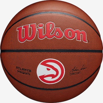 WILSON Ball 'NBA Team Alliance Atlanta Hawks' in Braun: predná strana