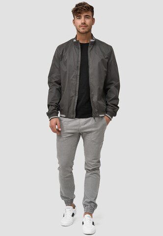 INDICODE JEANS Between-Season Jacket 'Edi' in Grey