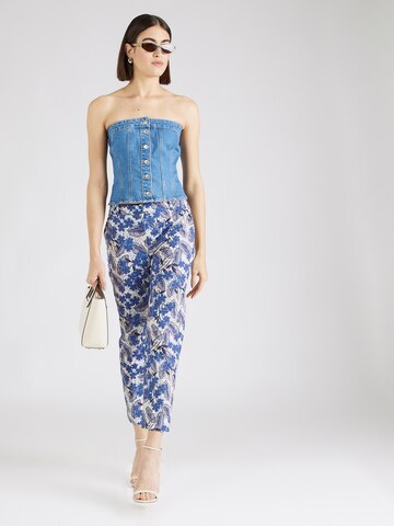 Weekend Max Mara Regular Hose 'RAVELLO' in Blau