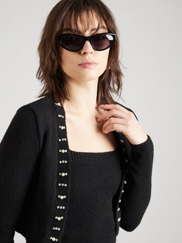 River Island Knit Cardigan in Black