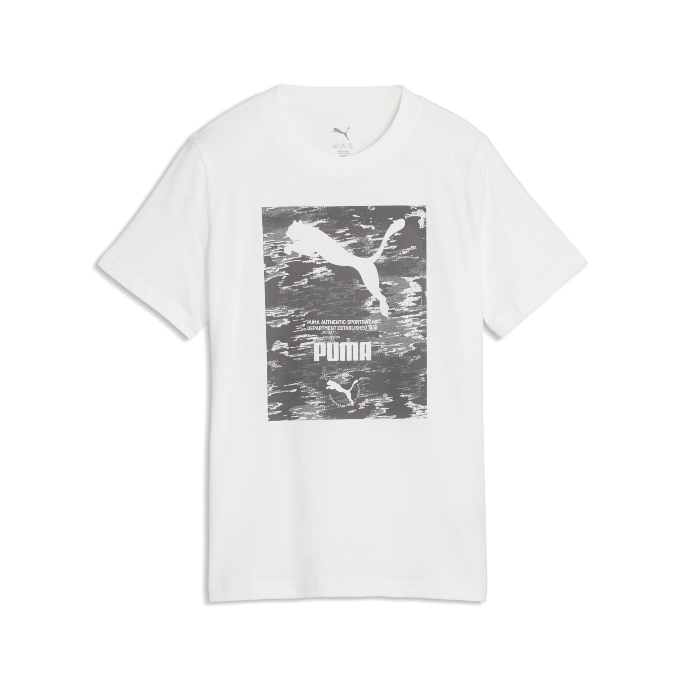 T-Shirt fonctionnel PUMA en blanc : devant