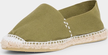 Sandales Pisamonas en vert : devant