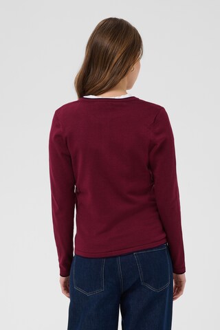 Cardigan SAINT TROPEZ en rouge