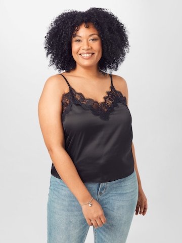 Top di Guido Maria Kretschmer Curvy in nero: frontale