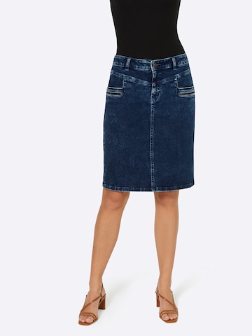 heine Skirt in Blue: front