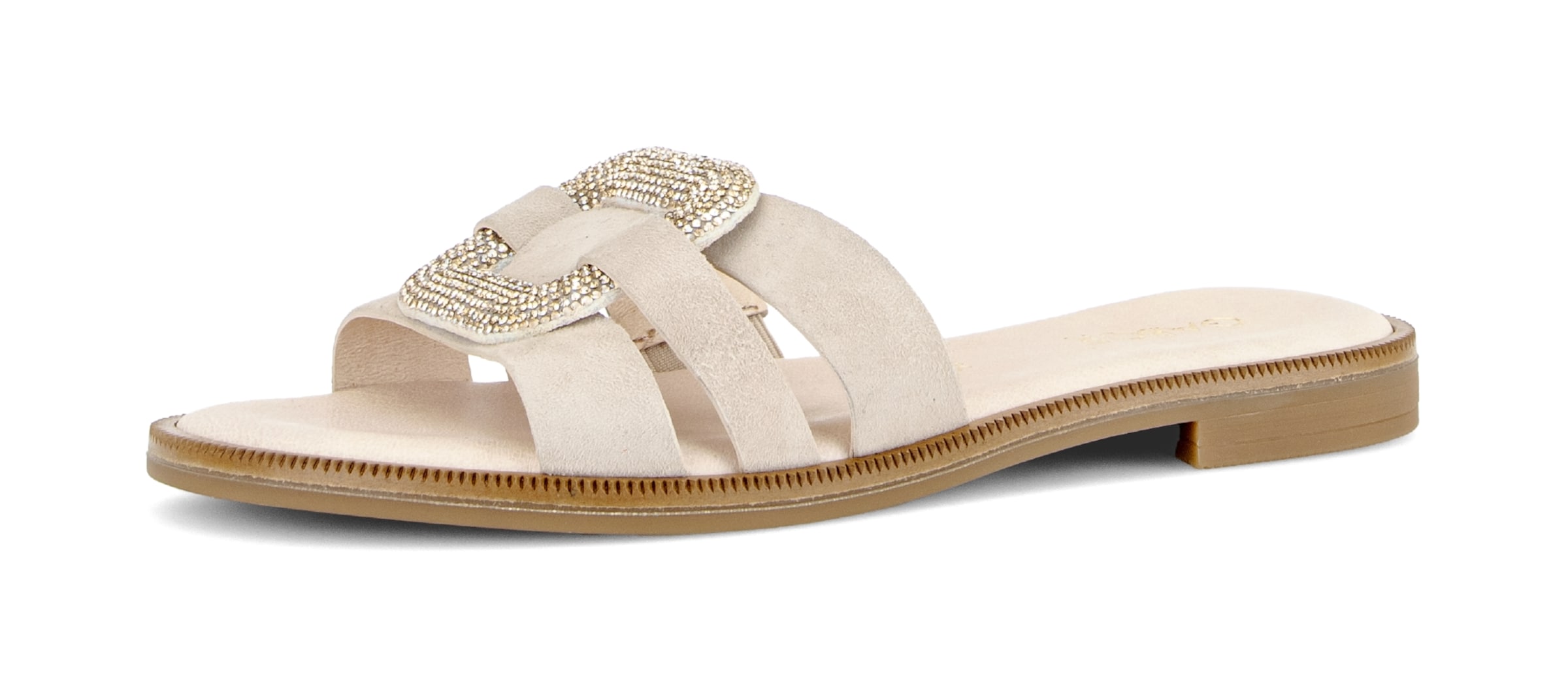 GABOR Pantolette in Beige: Vorderseite