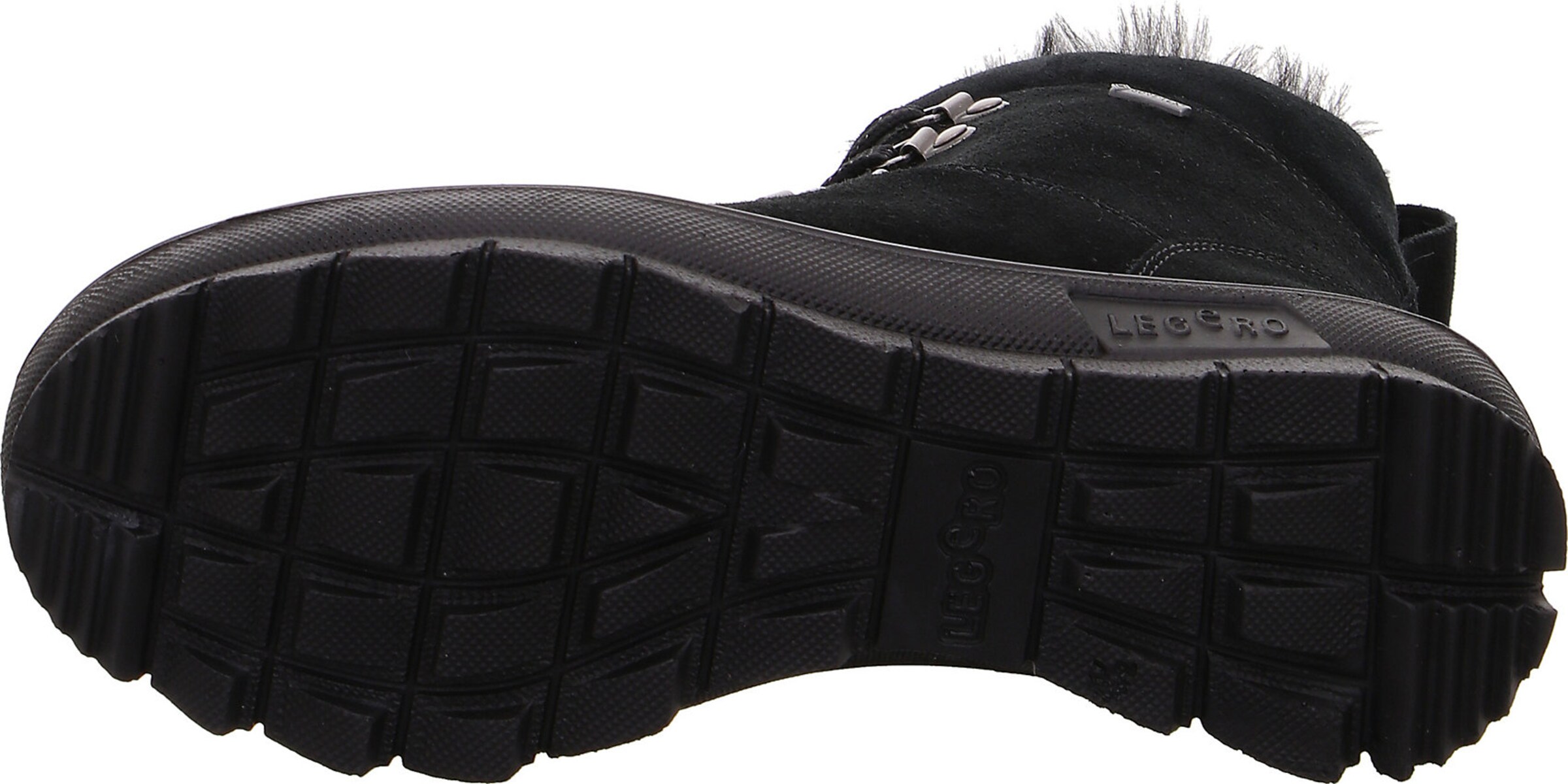 Legero Lace-Up Ankle Boots 'Novara' in Black