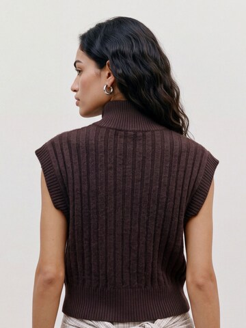 VERO MODA Strikvest 'VMBANG' i brun