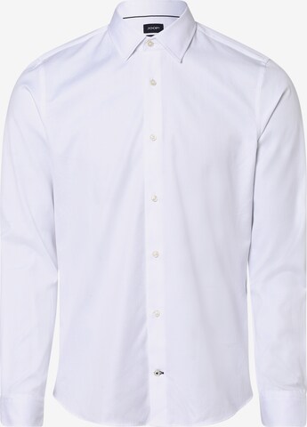 Coupe slim Chemise business 'Pit' JOOP! en blanc : devant