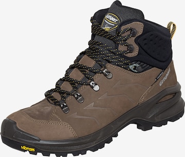 Grisport Halbschuh 'Freizeitschuhe Schnüstiefel in braun' in Braun: Vorderseite