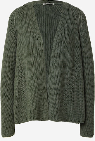 DRYKORN Knit Cardigan 'DRENA' in Green: front