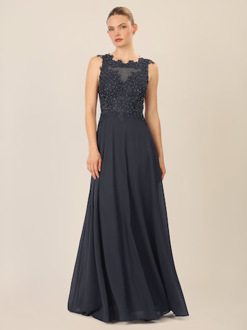 APART Evening Dress in Blue: front