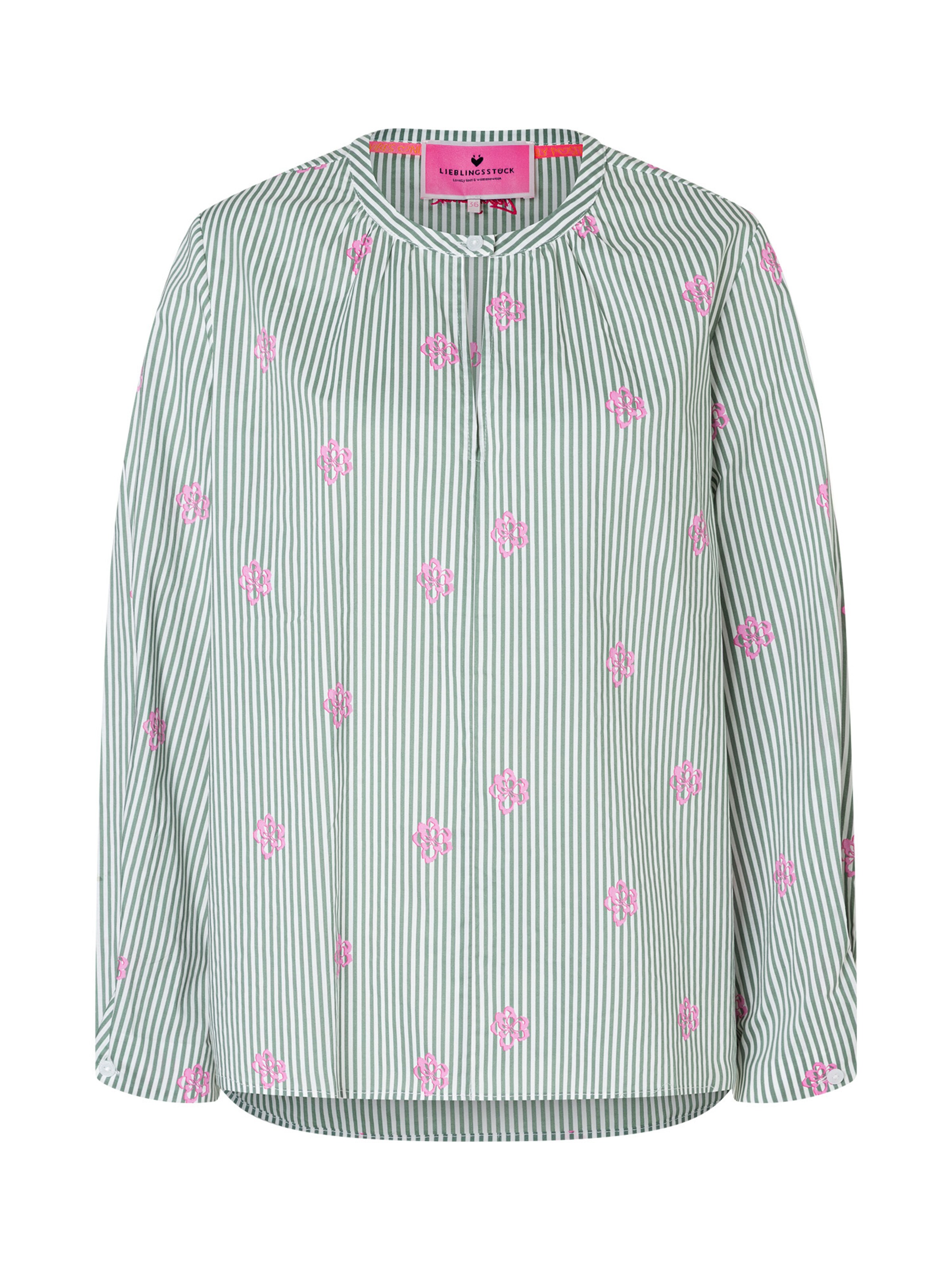 LIEBLINGSSTÜCK Blouse 'Rym' in Green: front