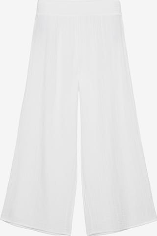 Pull&Bear Nohavice - Biela: predná strana