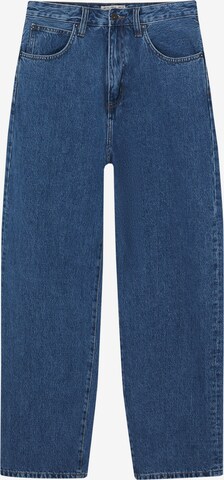 Pull&Bear Loosefit Jeans in Blau: predná strana