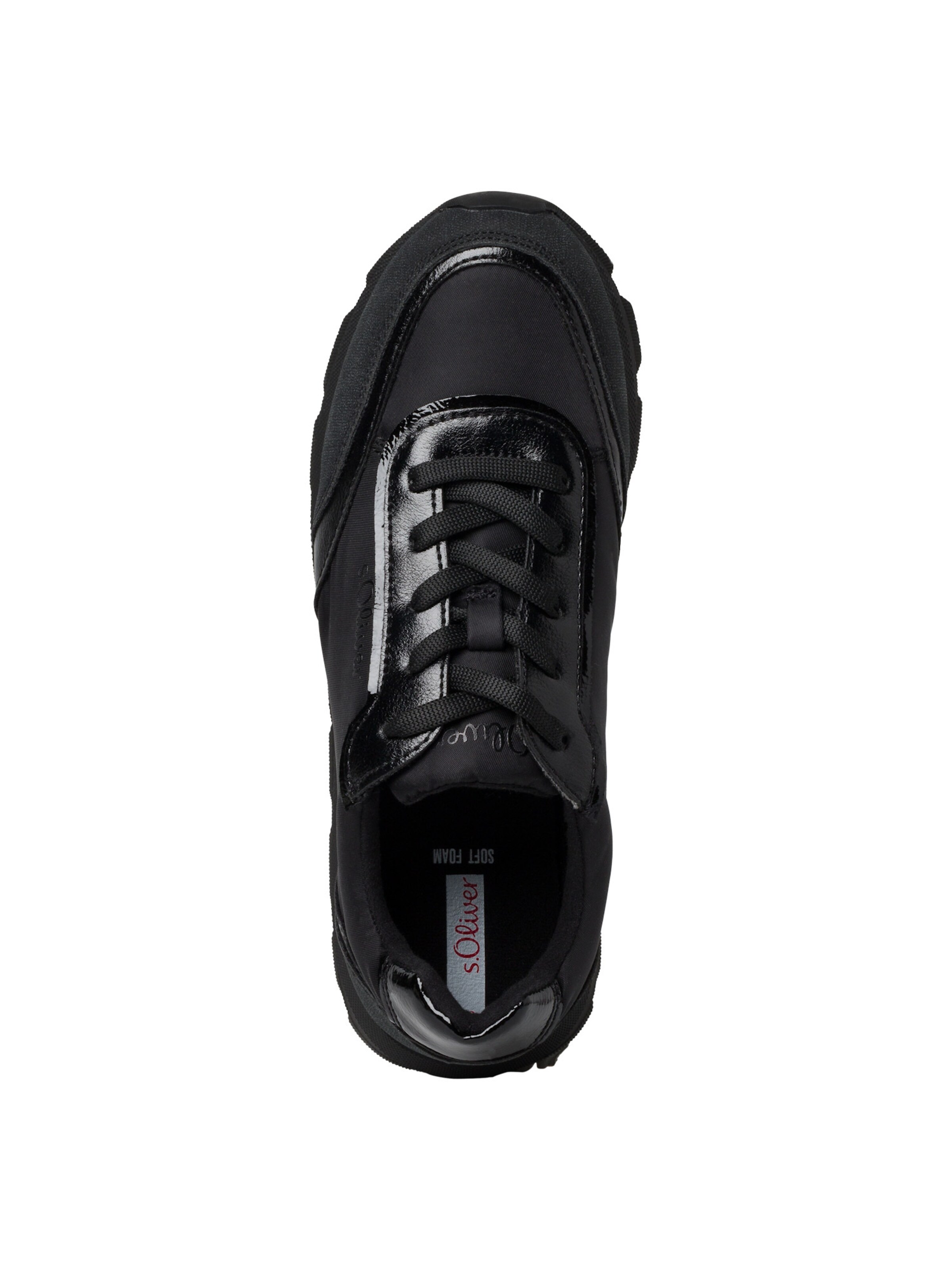 s.Oliver Sneakers laag in Zwart
