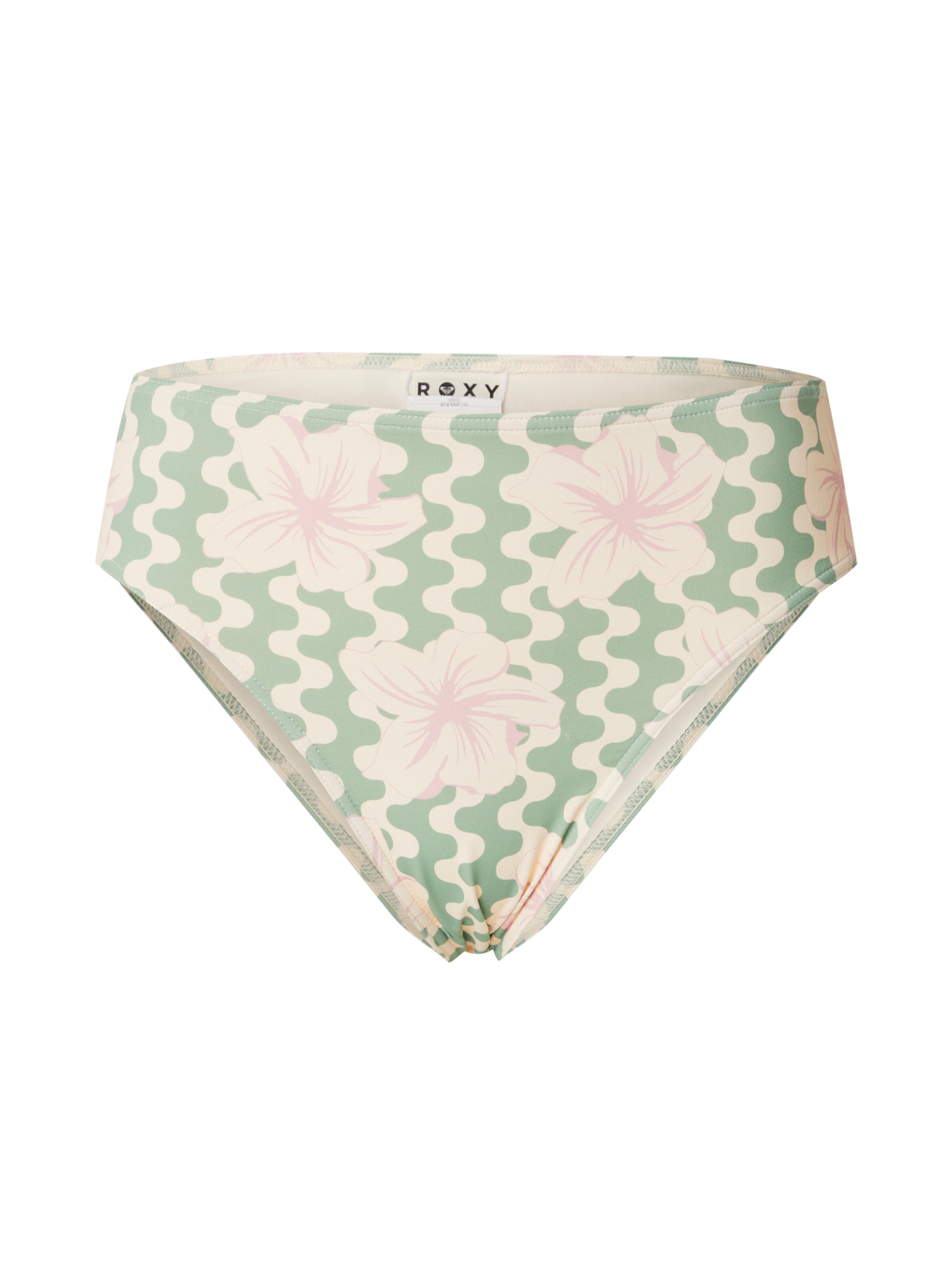 Bas de bikini 'HIBISCUS DAZE' ROXY en vert : devant