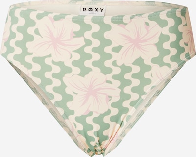 ROXY Bikini donji dio 'HIBISCUS DAZE' u boja pijeska / svijetlozelena / ljubičasta, Pregled proizvoda