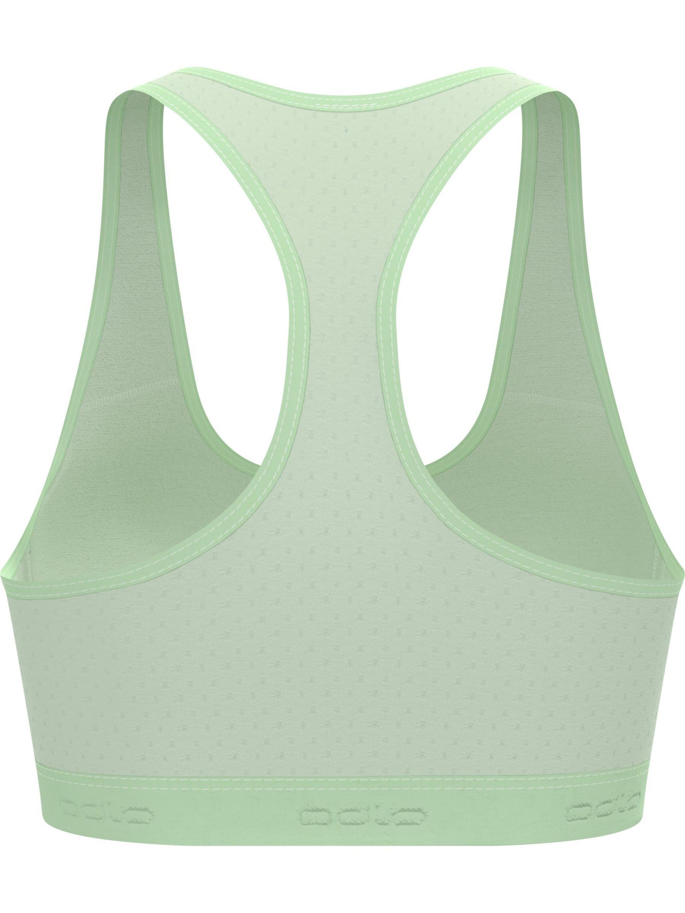 ODLO Klassiek Sport bh 'ASCENT PW MEDIUM' in Groen