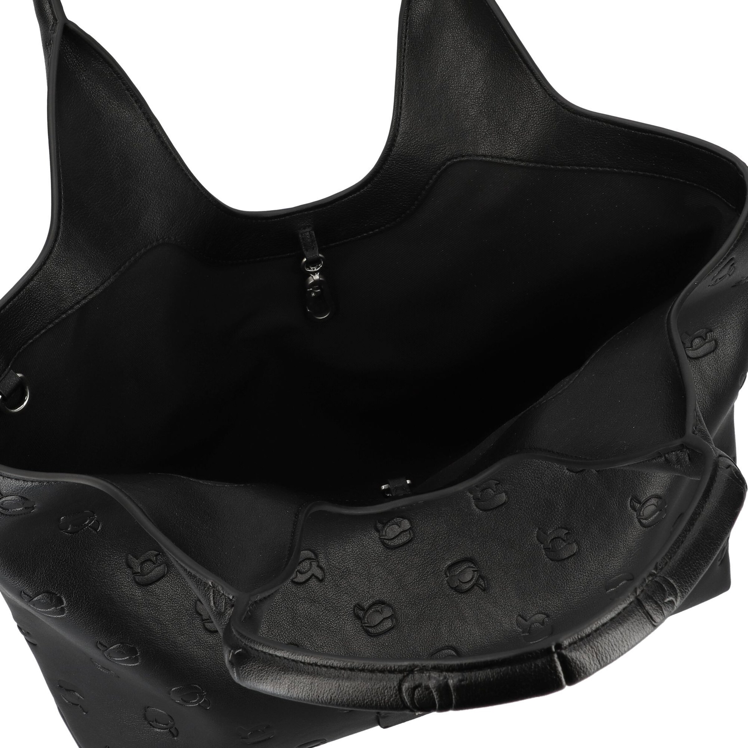 Shopper 'Ikon' di Karl Lagerfeld in nero