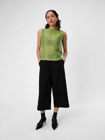 OBJECT - Top de malha 'Nille' em verde