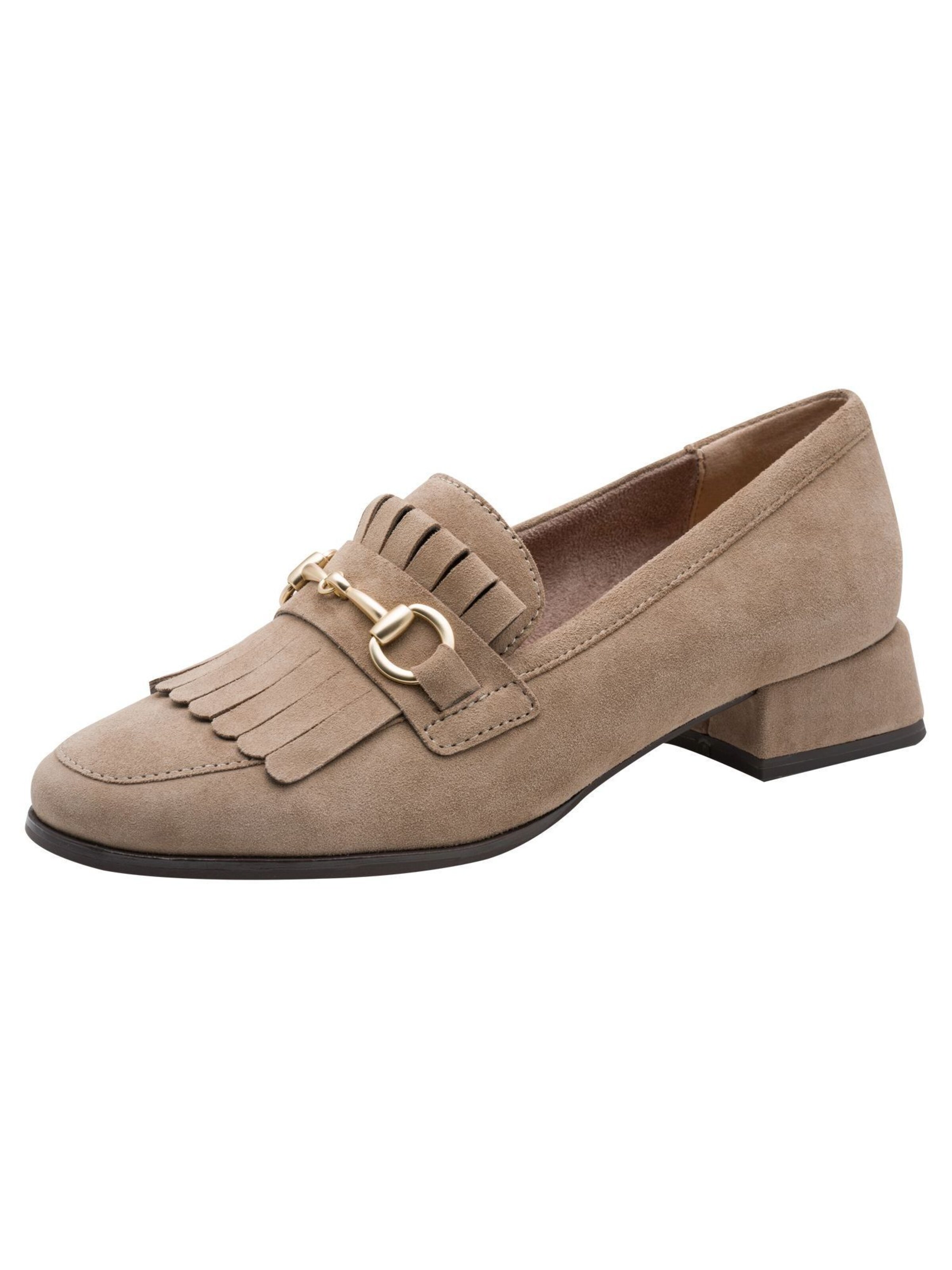 Chaussure basse MARCO TOZZI en marron : devant