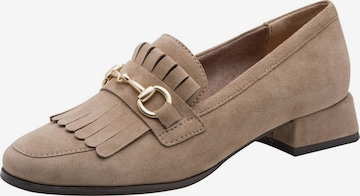 Chaussure basse MARCO TOZZI en marron : devant