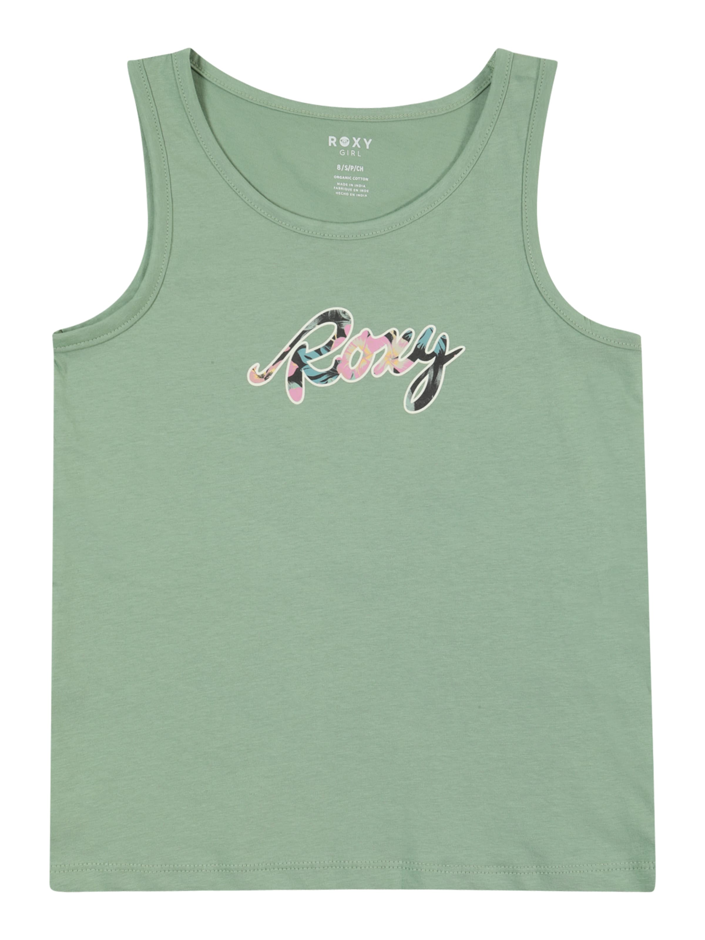 ROXY Sporttop 'There Is Life' in Groen: voorkant