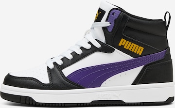 Sneaker 'Rebound V6' de la PUMA pe alb: față