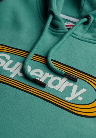 Sweat-shirt 'Vintage Trade Tab' Superdry en vert