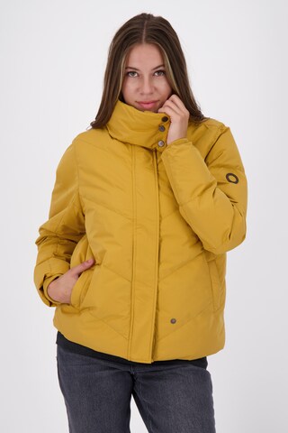 Veste d’hiver 'KatalinaAK' Alife and Kickin en jaune : devant