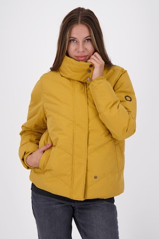 Alife and Kickin Winterjacke 'KatalinaAK' in Gelb: predná strana