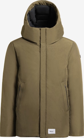 khujo Winterjas 'Etian' in Groen: voorkant