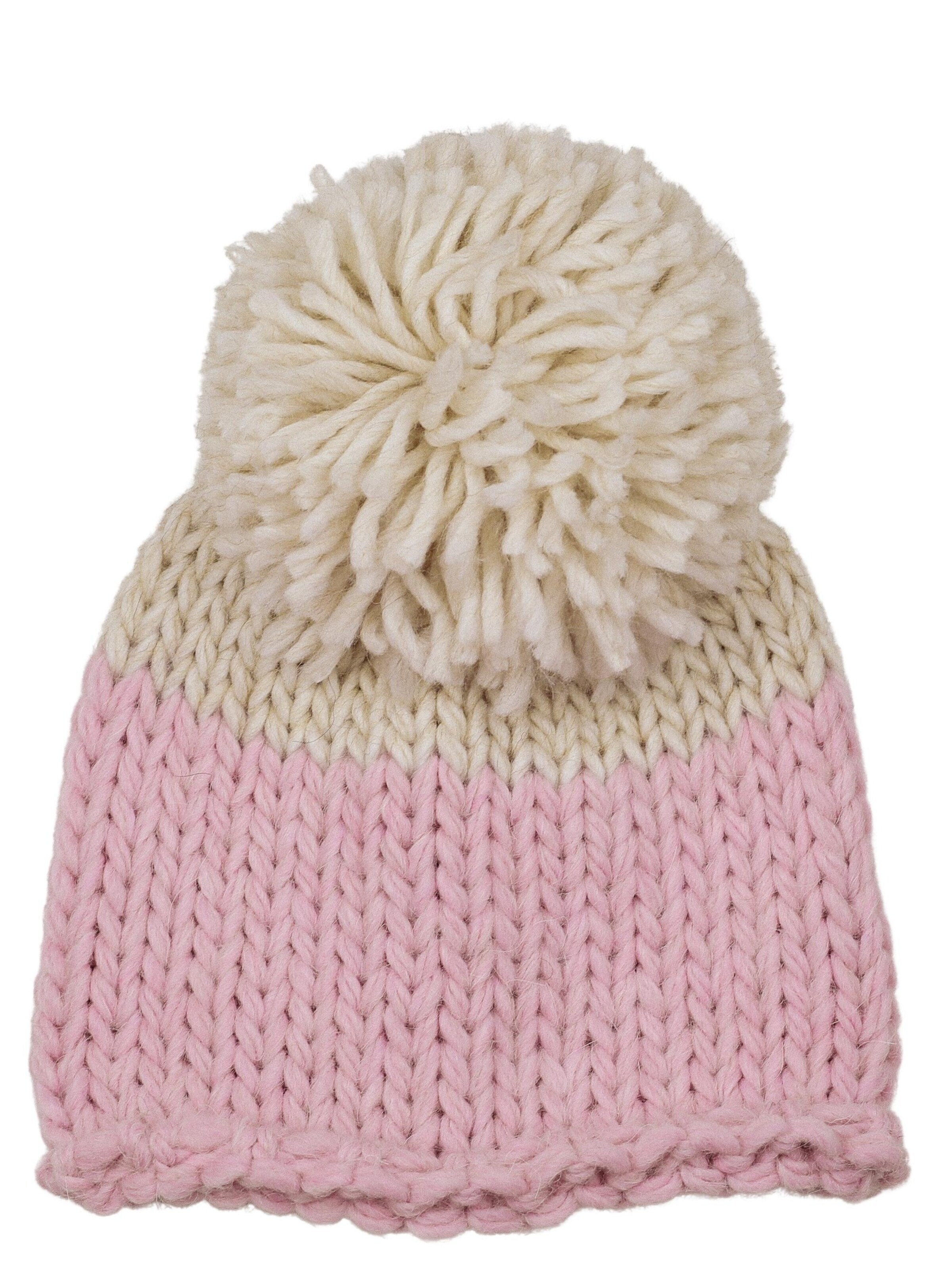 COLLEZIONE ALESSANDRO Beanie 'Lola' in Pink: front