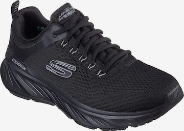 SKECHERS Platform trainers 'Edgeride - Contentio' in Black: front