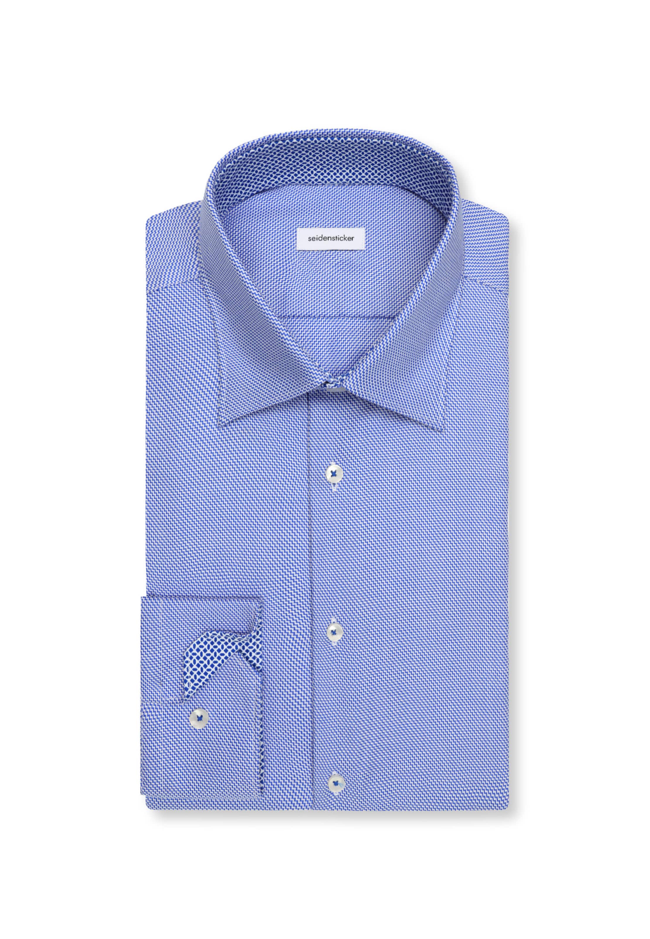 SEIDENSTICKER Regular Fit Business Hemd in Blau