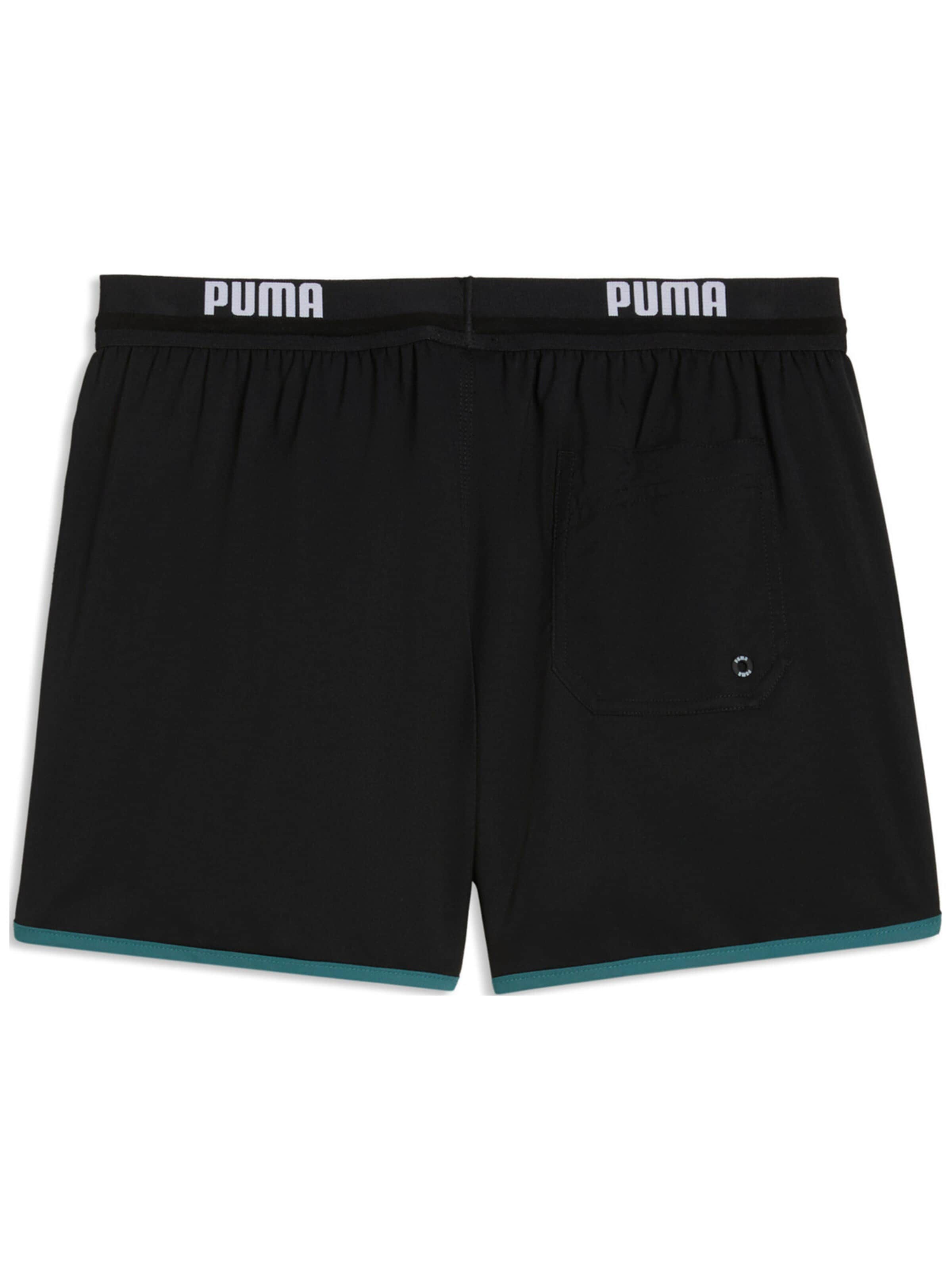 regular Pantaloni sportivi 'Puma Swim Men Track Short Shorts 1p' di PUMA in nero
