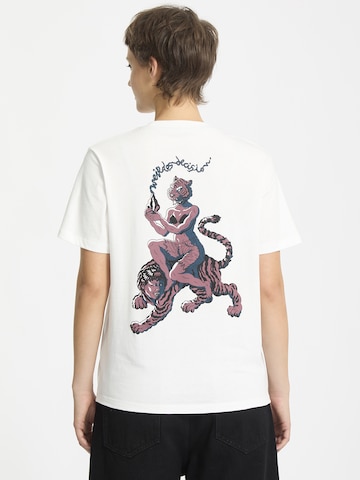 T-shirt 'RADICAL DAZE UP' Volcom en blanc